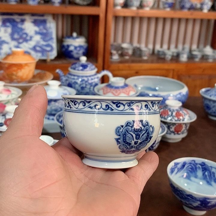 錡镇堂手工手绘杯