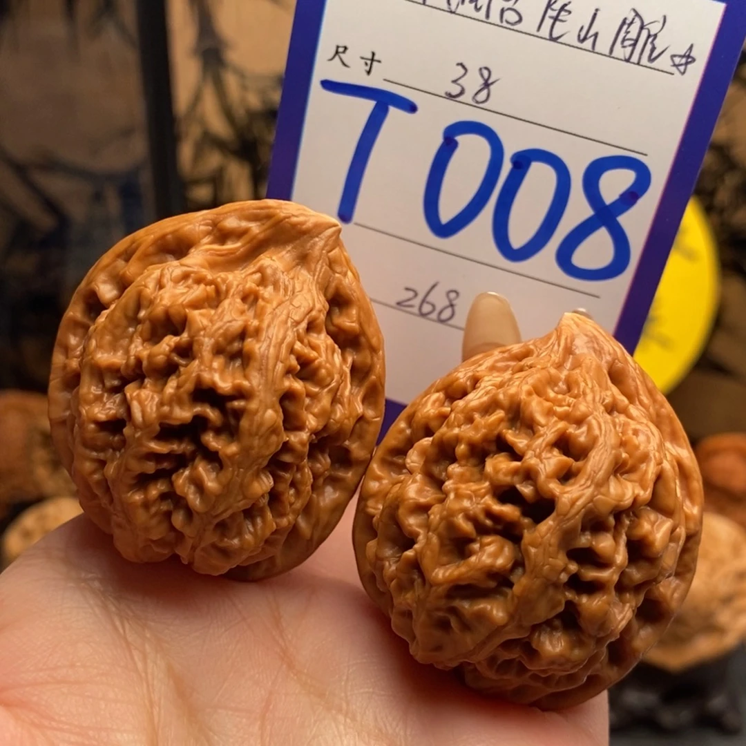 把件文玩核桃凤凰台座山雕38