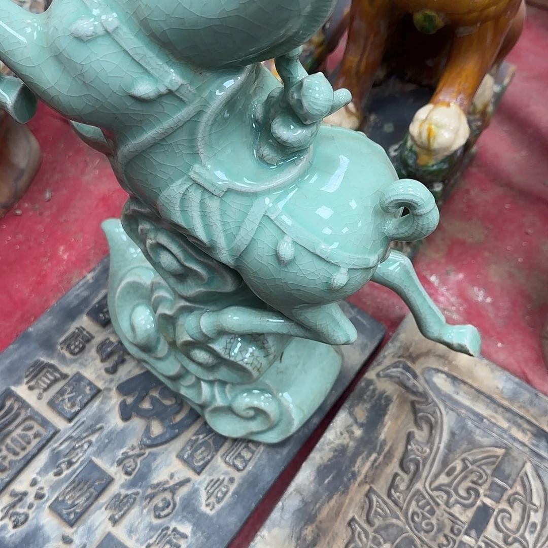 天***客陶摆件文房四宝精品摆件