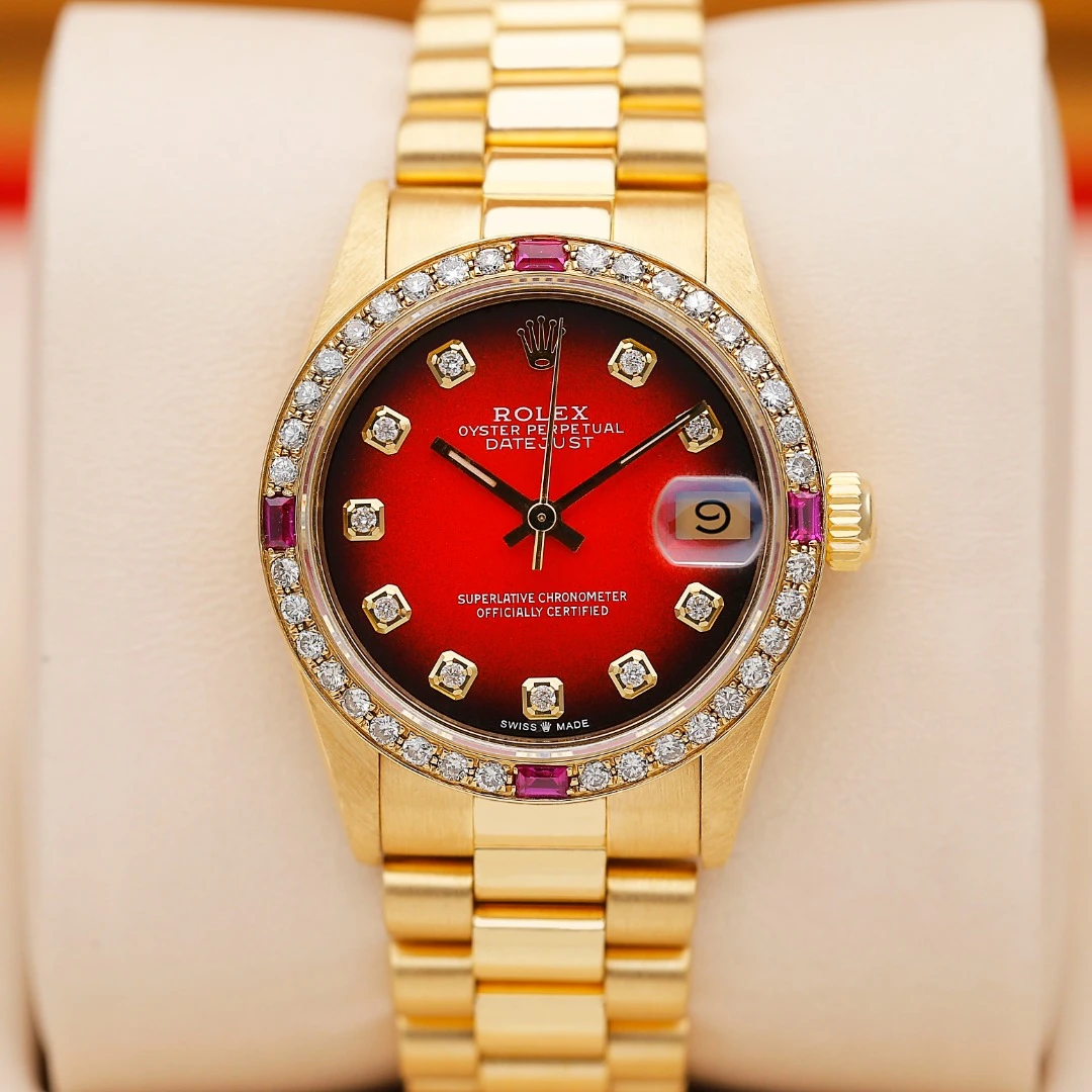 99新 Rolex/劳力士 捡漏价日志68278后钻18K金31mm