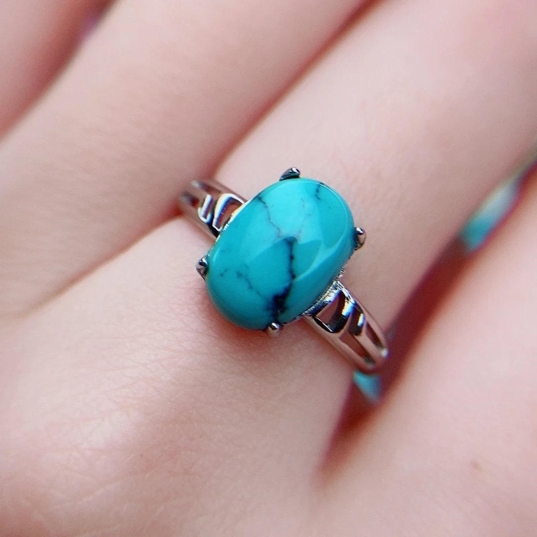 绿松石未镶嵌戒指