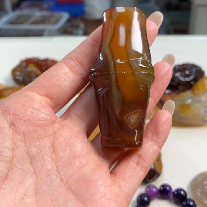 玛瑙/玉髓吊坠(不含链)未镶嵌