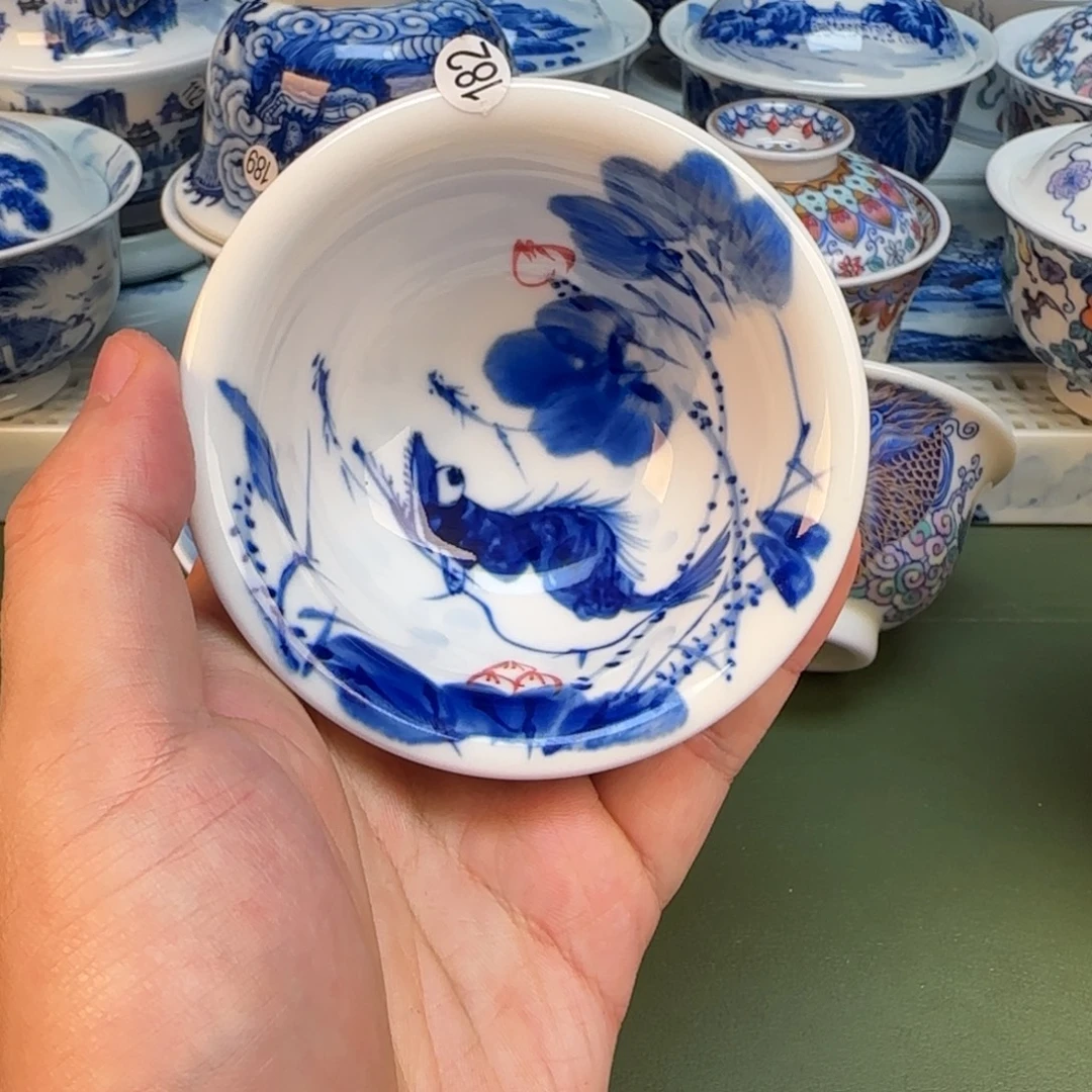 彦祖纯手工手绘茶具182