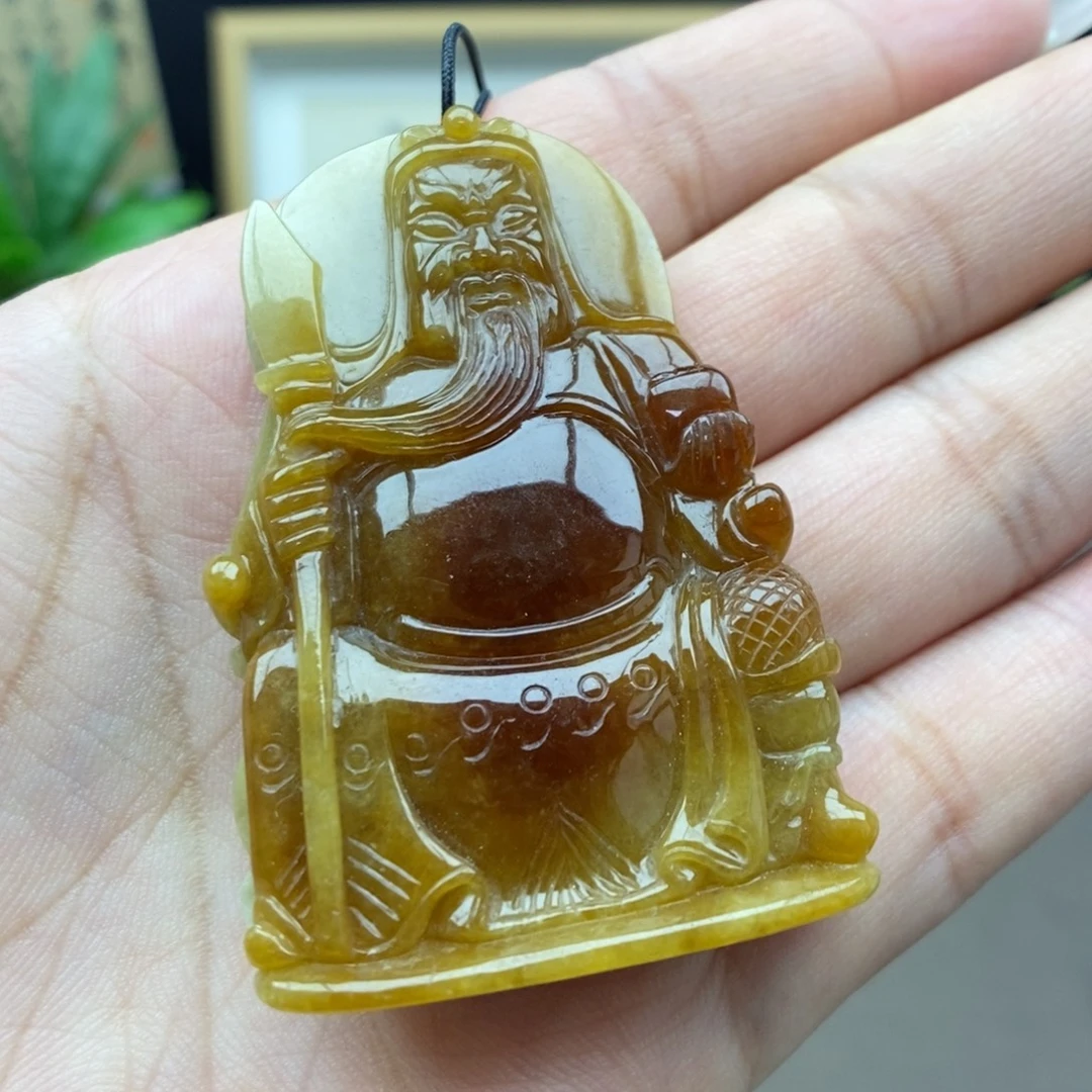 翡翠未镶嵌颈饰吊坠21