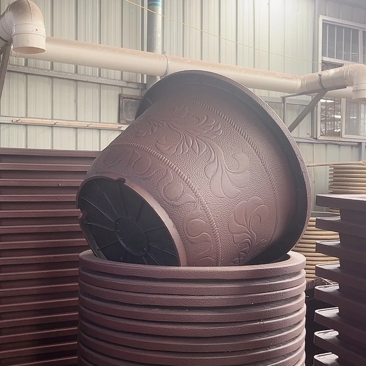 紫色圆60盆1个有孔