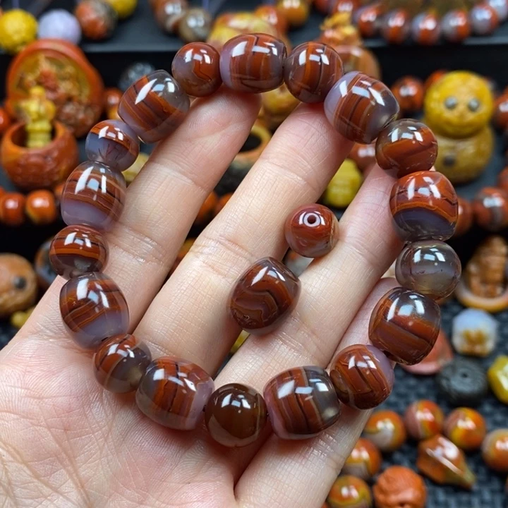 大***田玛瑙/玉髓未镶嵌挂件