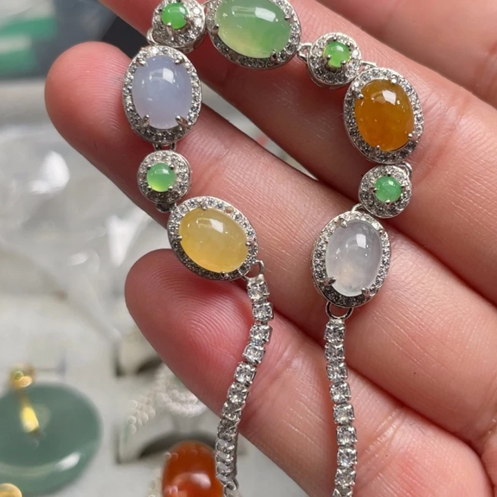 翡翠戒指未镶嵌缅甸天然翡翠