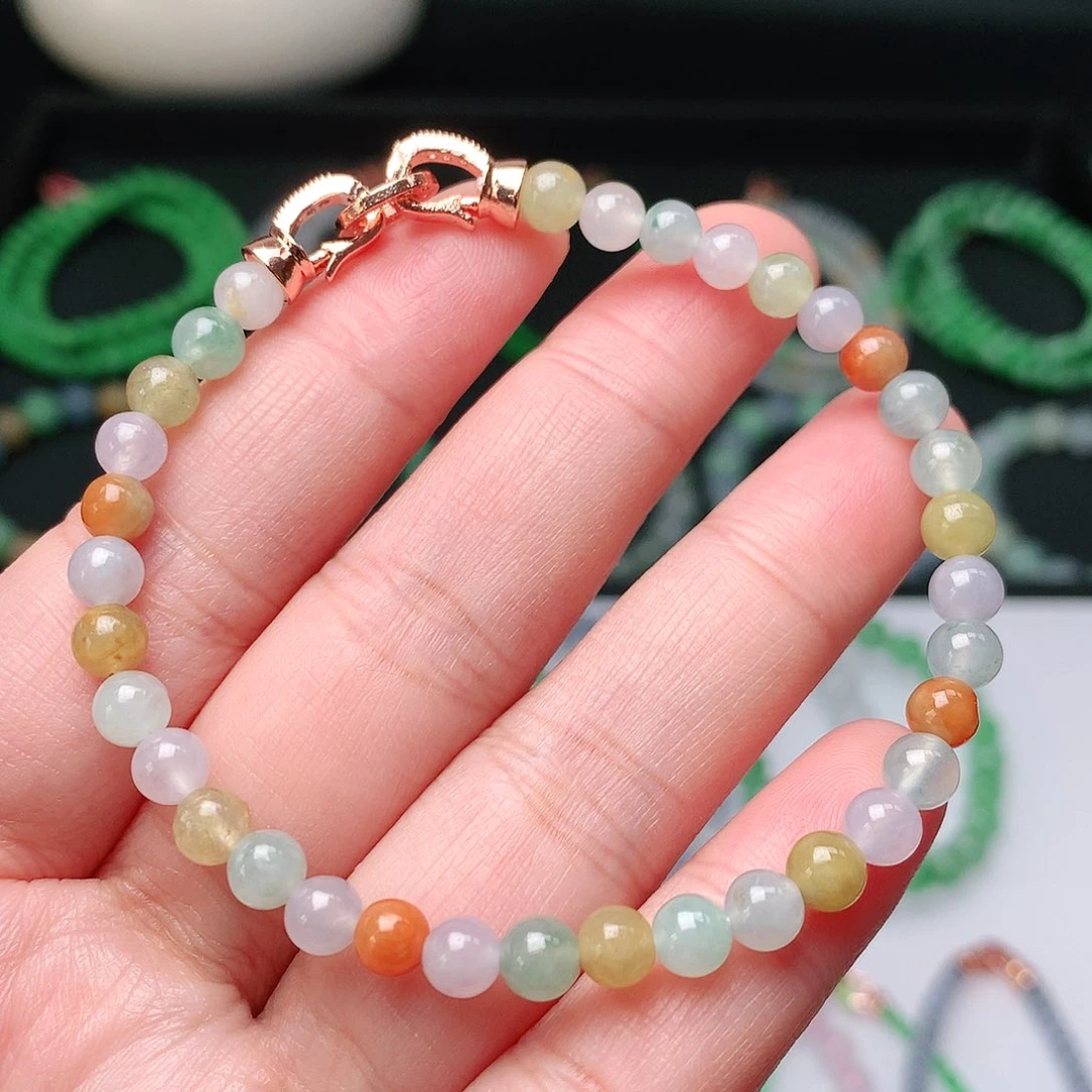 翡翠手链未镶嵌翡翠