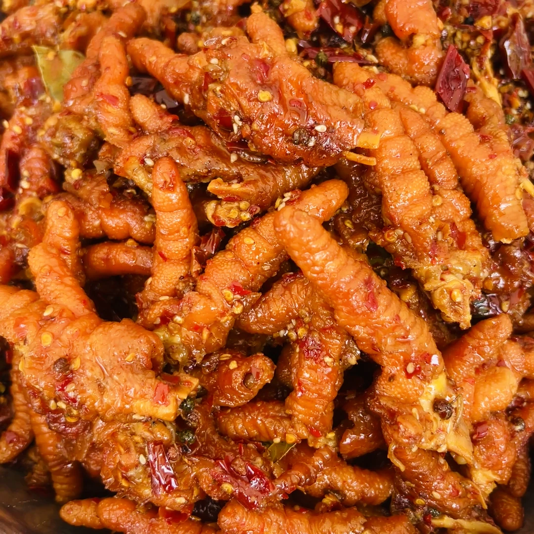 【子弟】冷吃虎皮鸡脚美食解馋零食