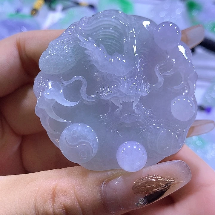 翡翠未镶嵌颈饰天然翡翠A货吊坠