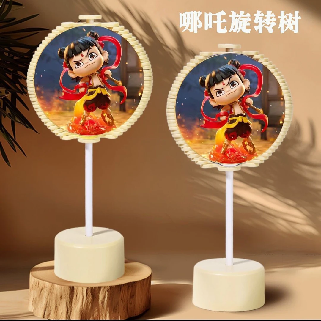 【六一专享】那吒旋转棒儿童旋转树棒棒糖螺旋树创意解压玩具