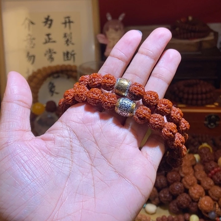吊坠金刚菩提搞*定115玉化双圈跑环款