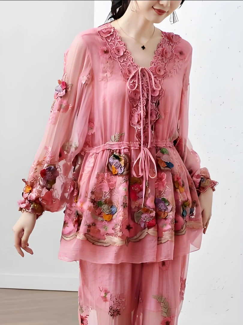 【061-070】DD时尚新款民族风迪拜土耳其重工服饰长款连衣裙