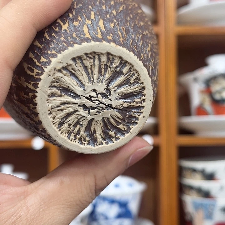 河****7暇底不裂不漏水内绘果冻跳刀杯