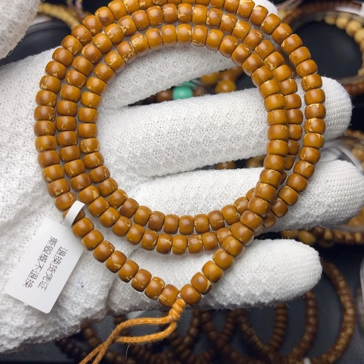 紫金鼠手串纯肉鼠尖老型火焰纹6.5尺脖挂