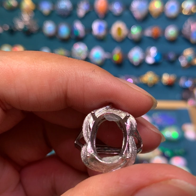 【闪购商品】欧泊银S925镶嵌优惠券清*～