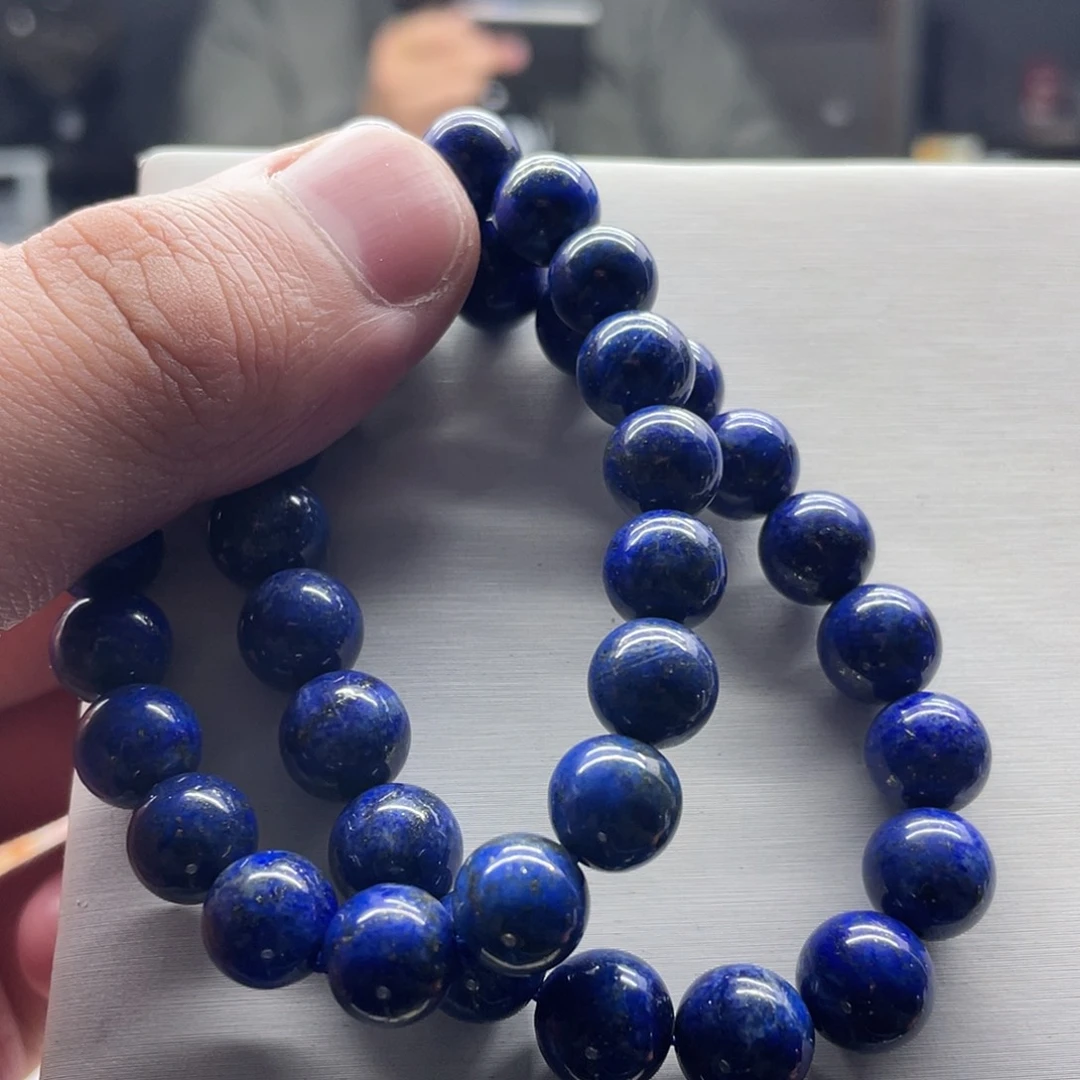 水晶手链未镶嵌青金石手串