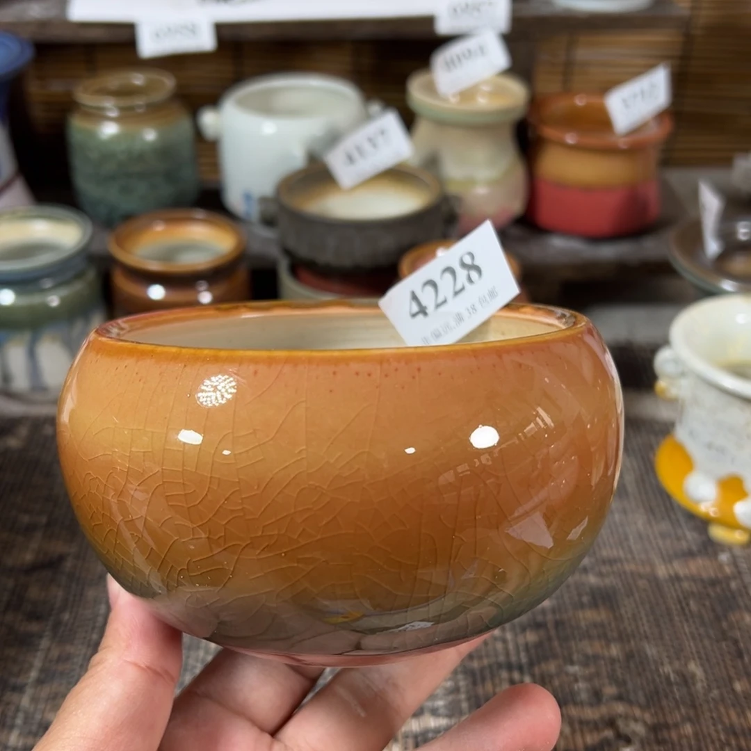 口9高7 手工花盆满30包邮