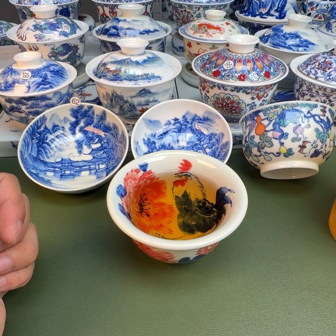纯手工纯手绘茶具99