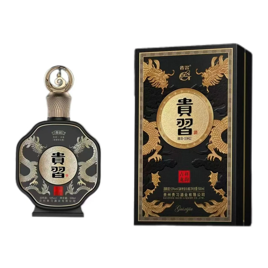 贵习贵習牌吉祥龙韵53度500毫升酱香型白酒53%Vol