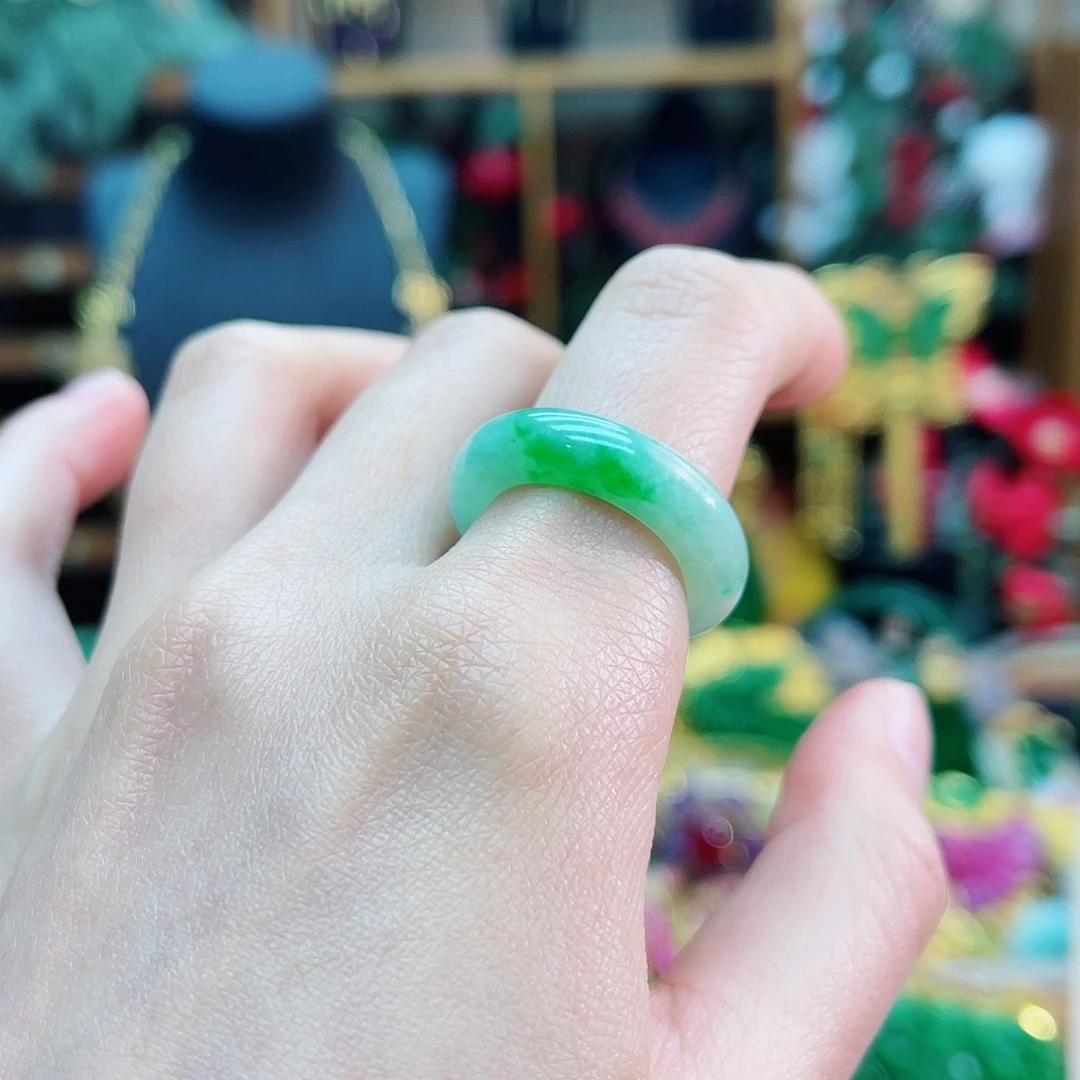 未镶嵌戒指翡翠48小时鉴赏期1