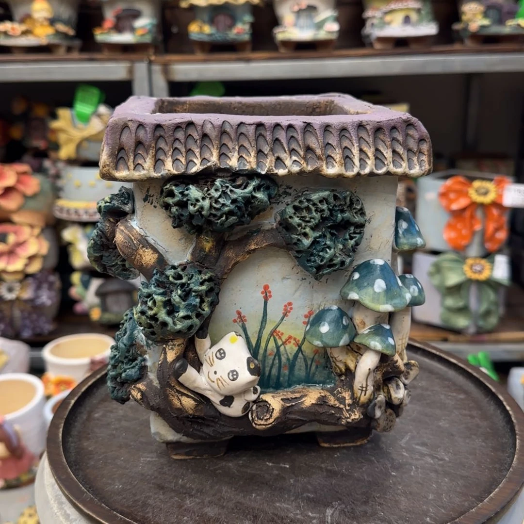 【闪购商品】陶瓷明****?粗陶手捏