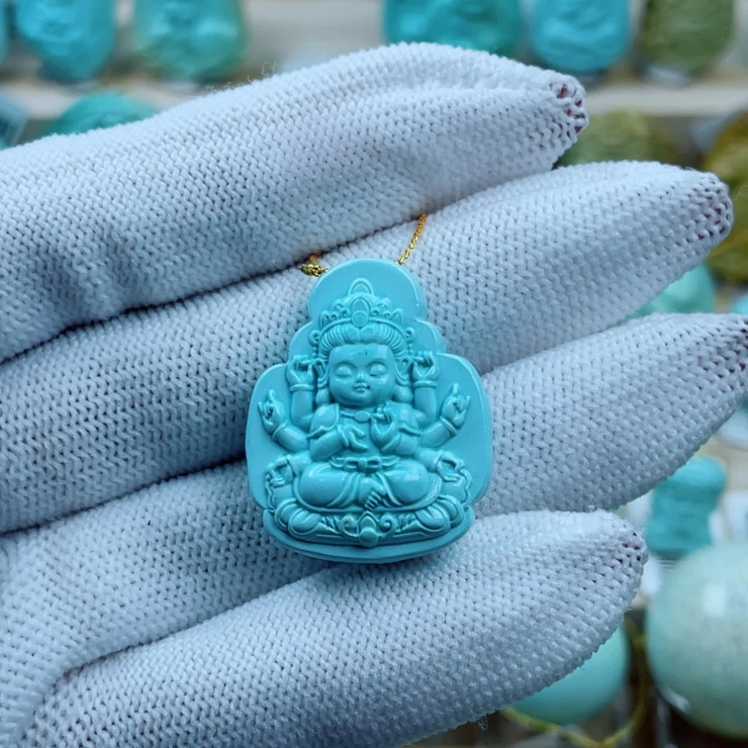 绿松石未镶嵌珠宝奇石