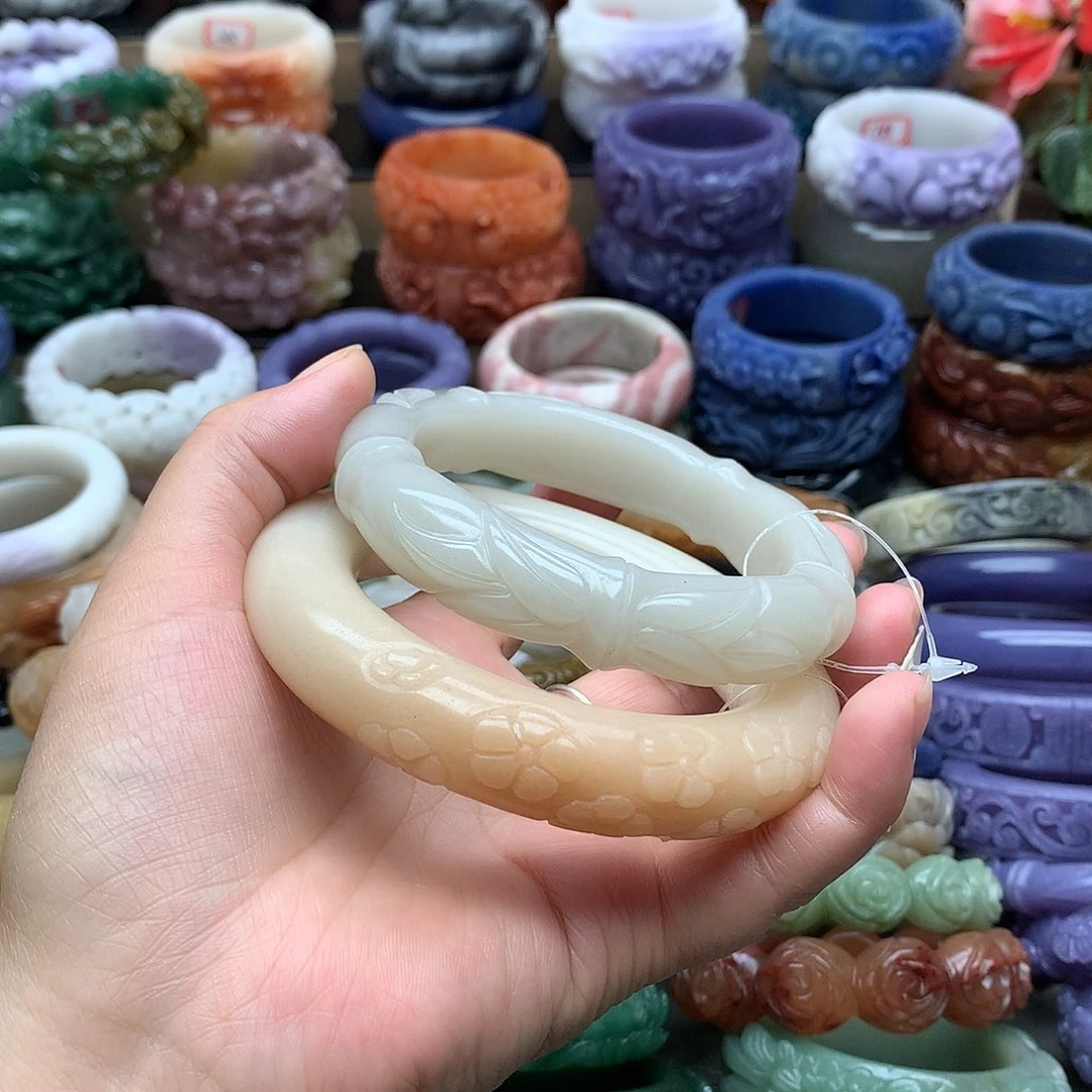 毛衣链未镶嵌石英质玉