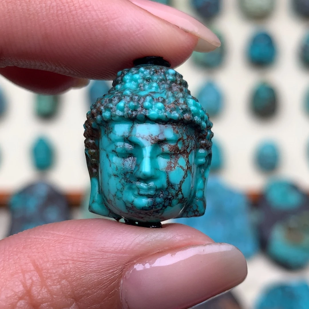 绿松石未镶嵌配饰