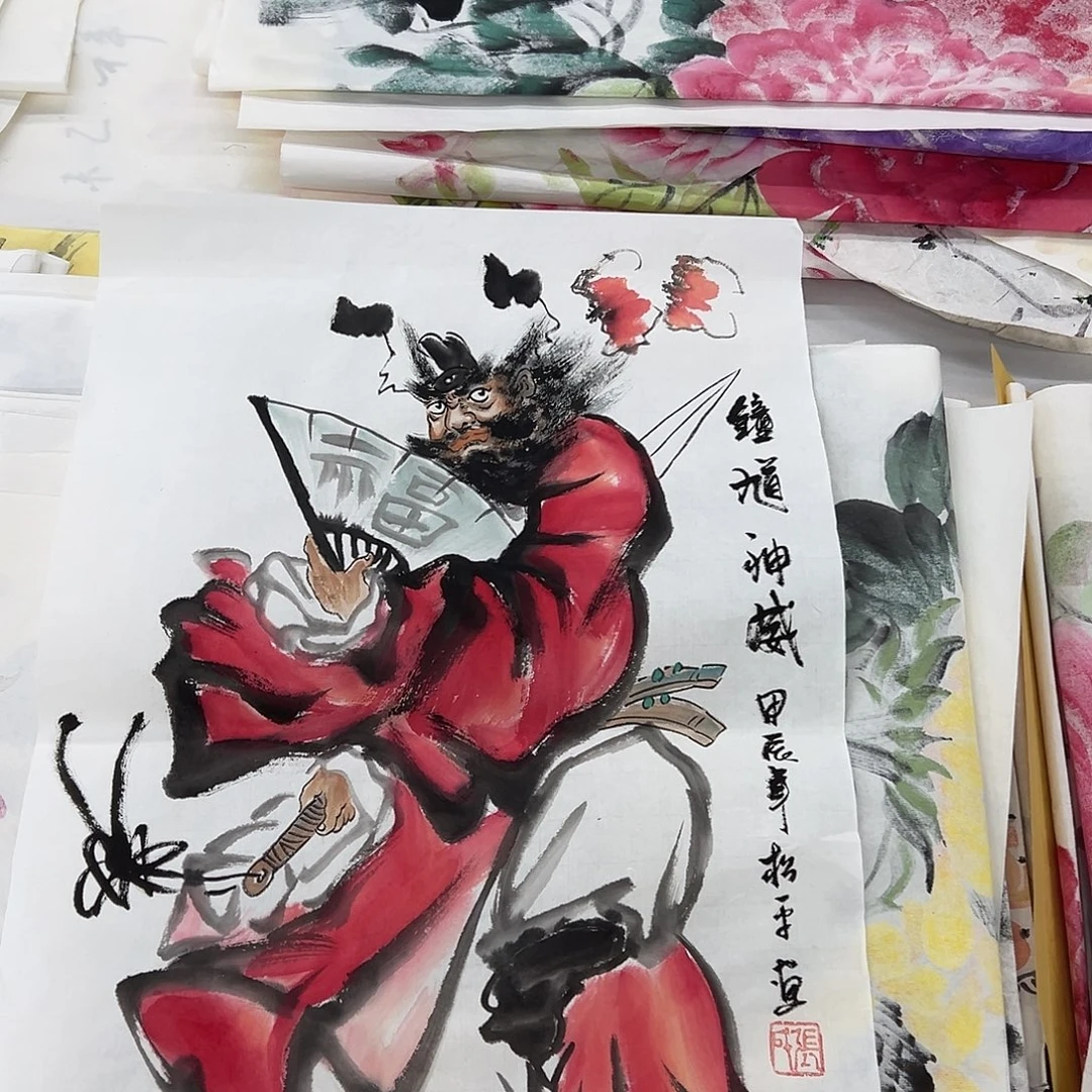 国画纯手绘作品图