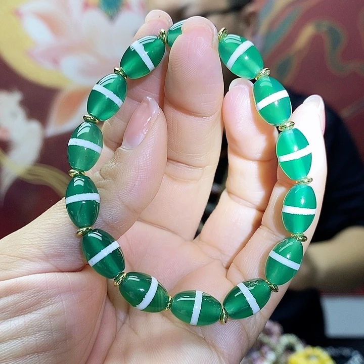 玛瑙/玉髓颈饰合金