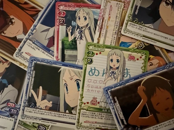 未闻花名绝版收藏卡 一抽一张