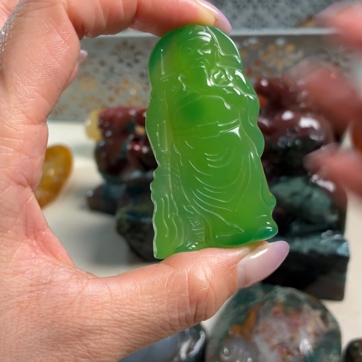 玛瑙/玉髓未镶嵌吊坠(不含链)