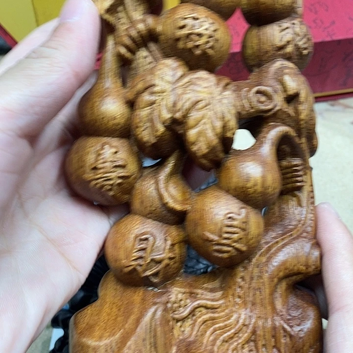 沉香香囊沉香木虫漏