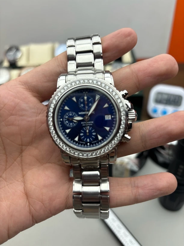 95新 Montblanc/万宝龙 运动系列男士腕表，自动机械