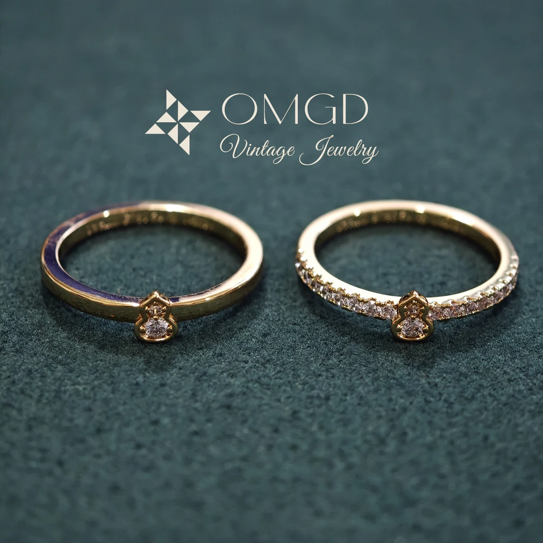 铜合金合成锆石戒指 【A1230】戒指 轻奢时尚设计款-HLJ