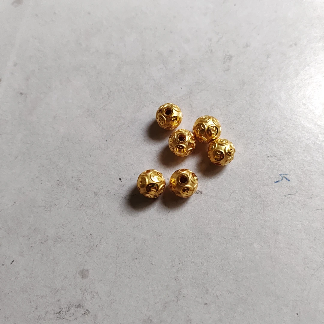 金元宝足金999貔貅珠子首饰