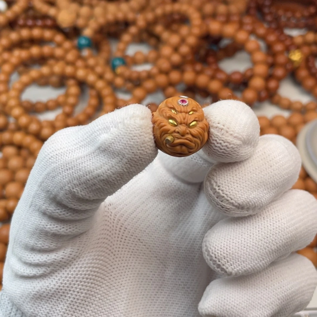 【闪购商品】桃核吊坠淮*铜烟鬼