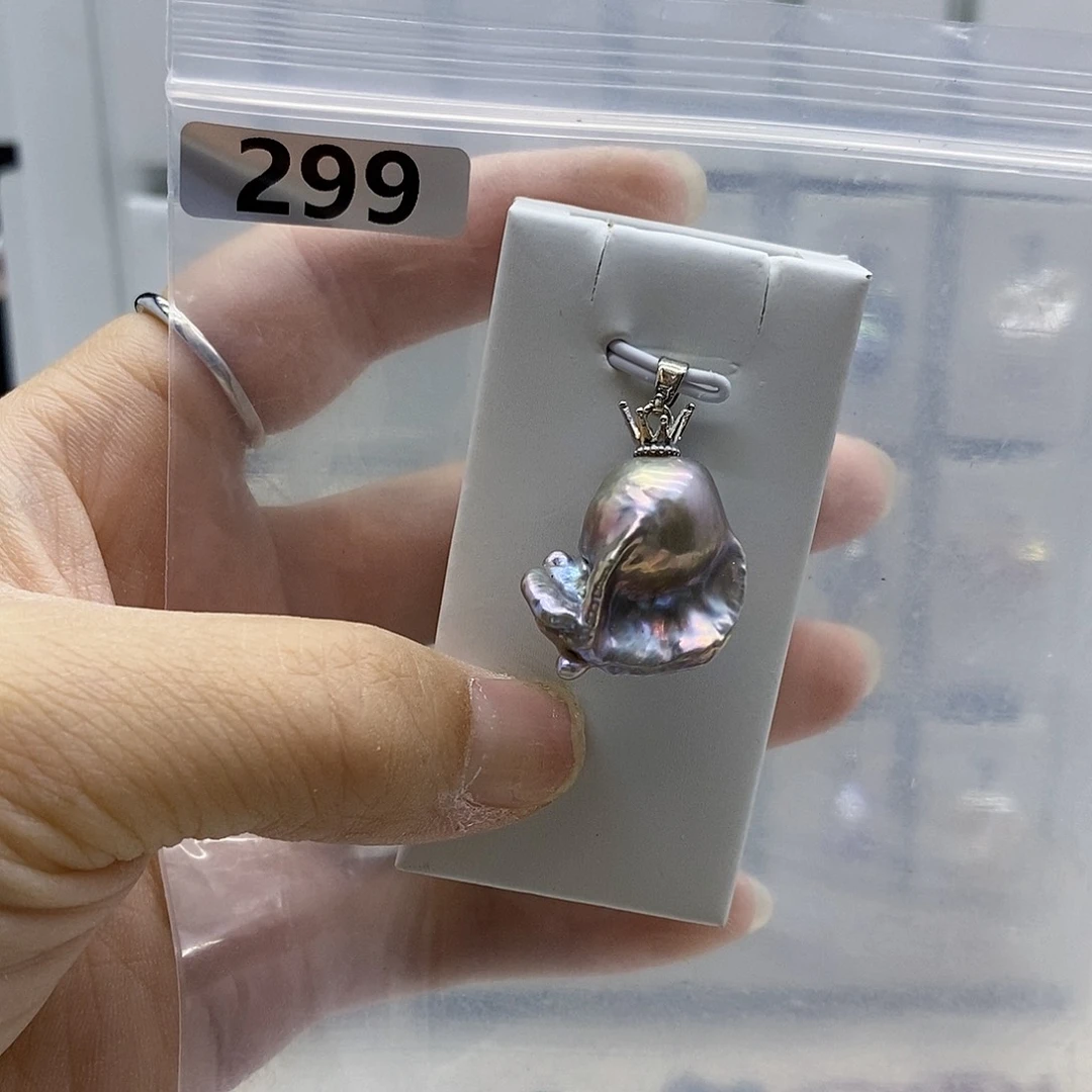 颈饰合金淡水珍珠