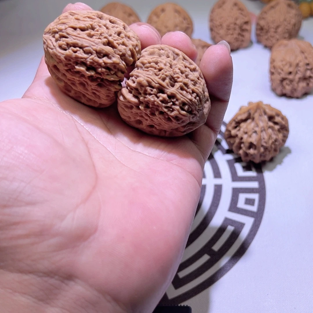 核桃手串/手链39尺全品琢鹿南疆留疤