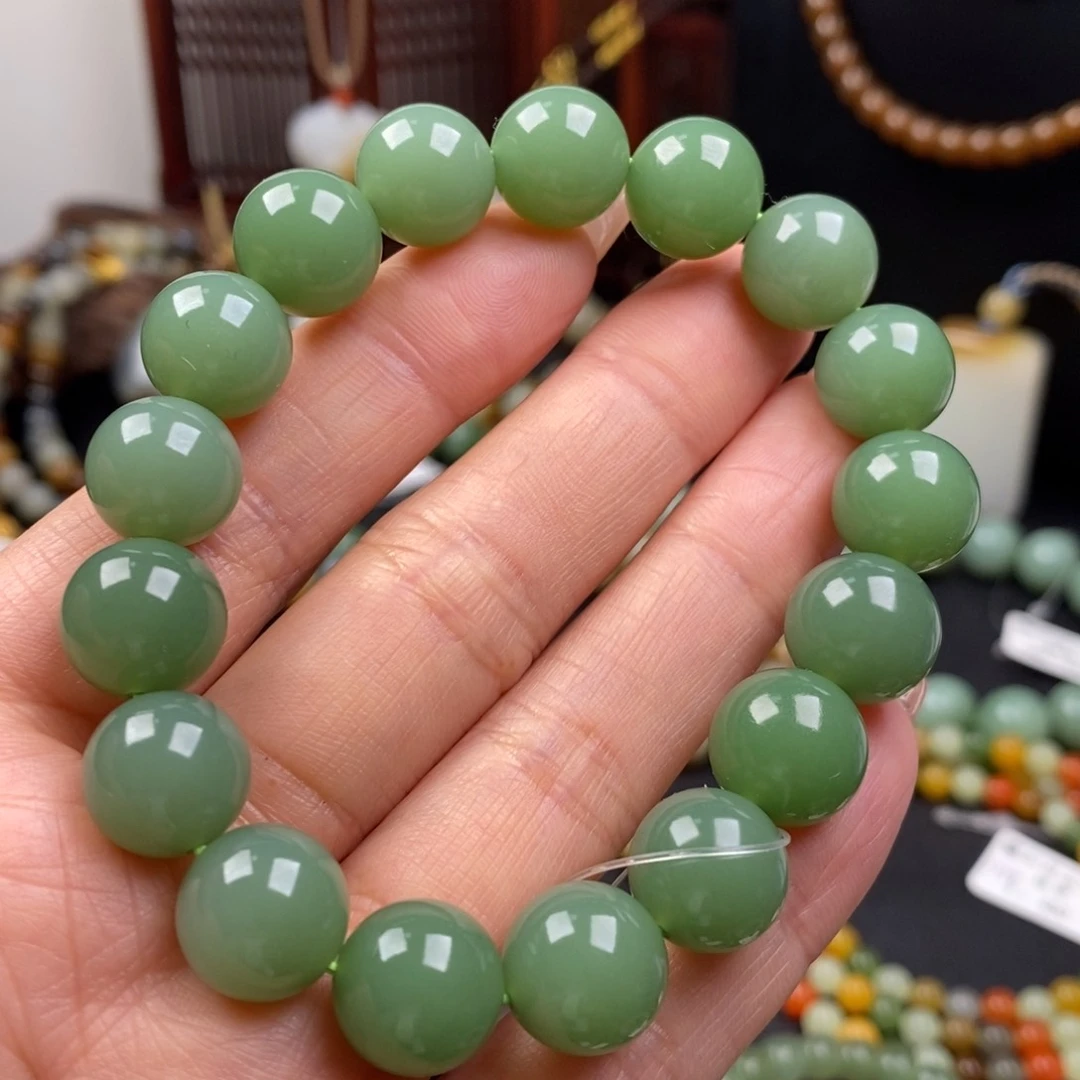 和田玉手串未镶嵌