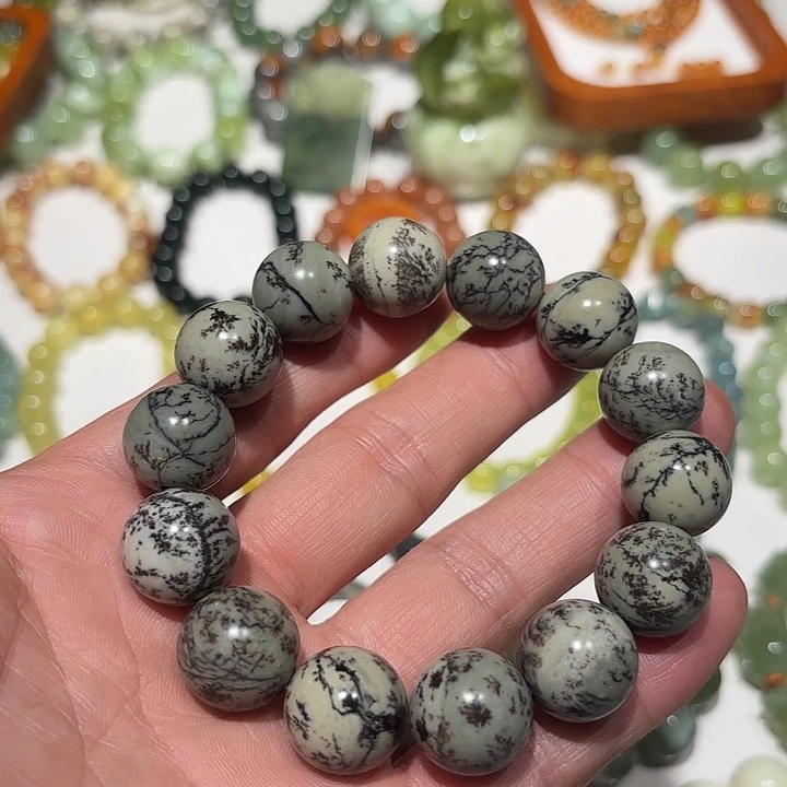 蛇纹石玉未镶嵌手串