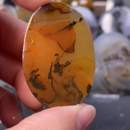 玛瑙/玉髓吊坠(不含链)未镶嵌