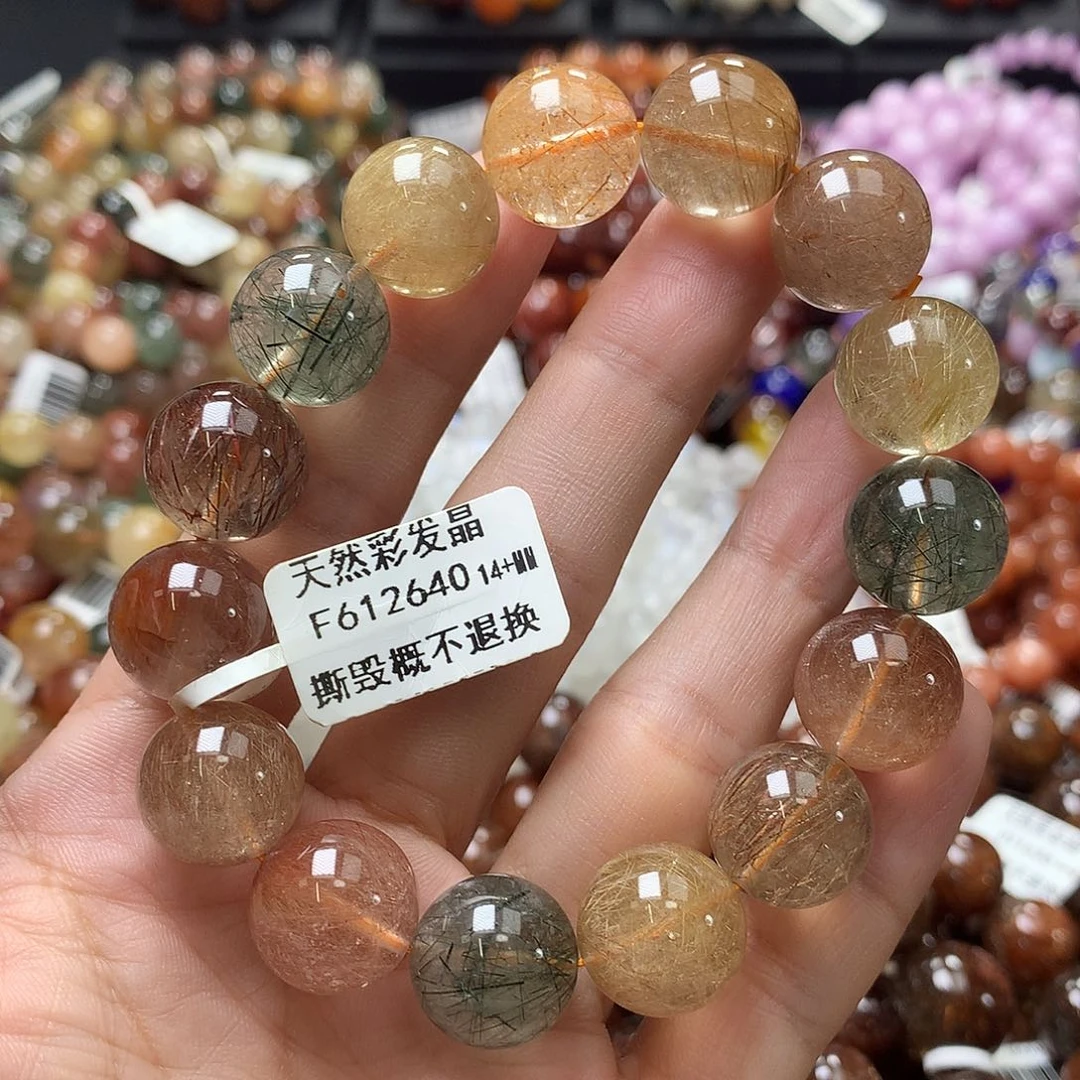 水晶手链未镶嵌，，