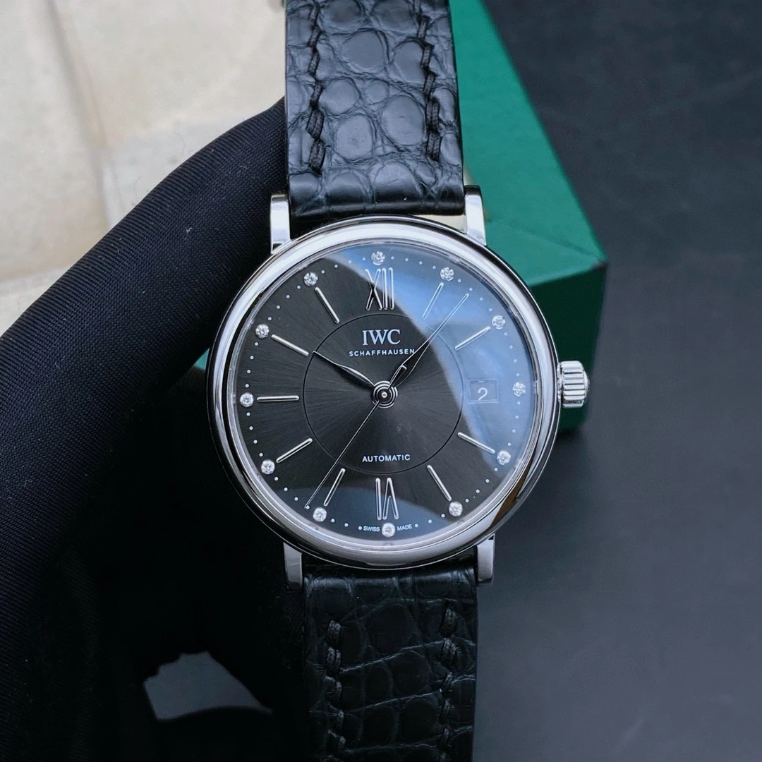 99新 IWC/万国 万国柏涛菲诺系列W458102/自动机械/表径37
