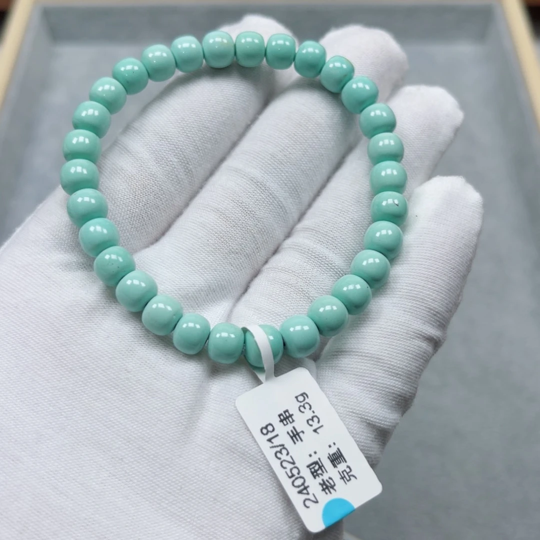 绿松石未镶嵌挂件