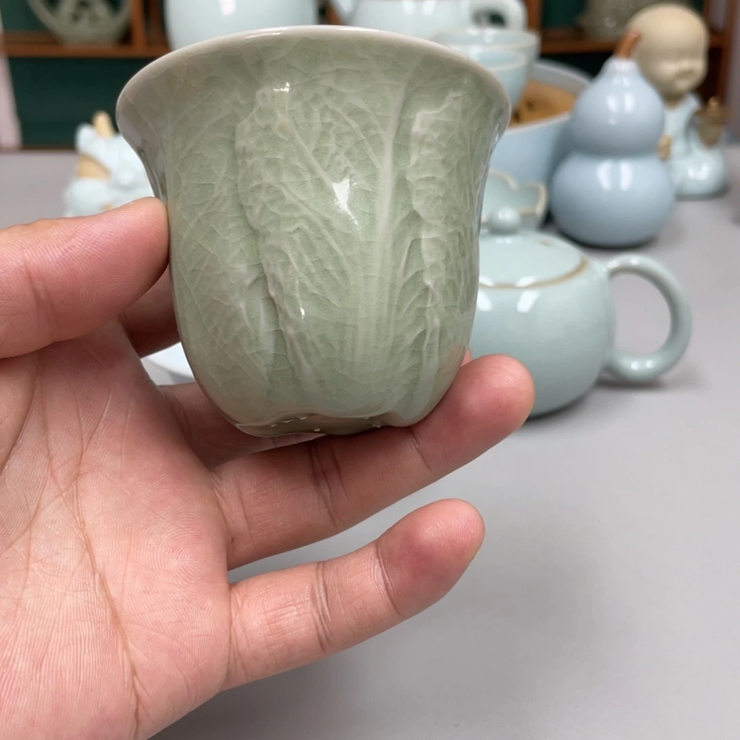 你***去瓷赵林老师百财杯豆绿