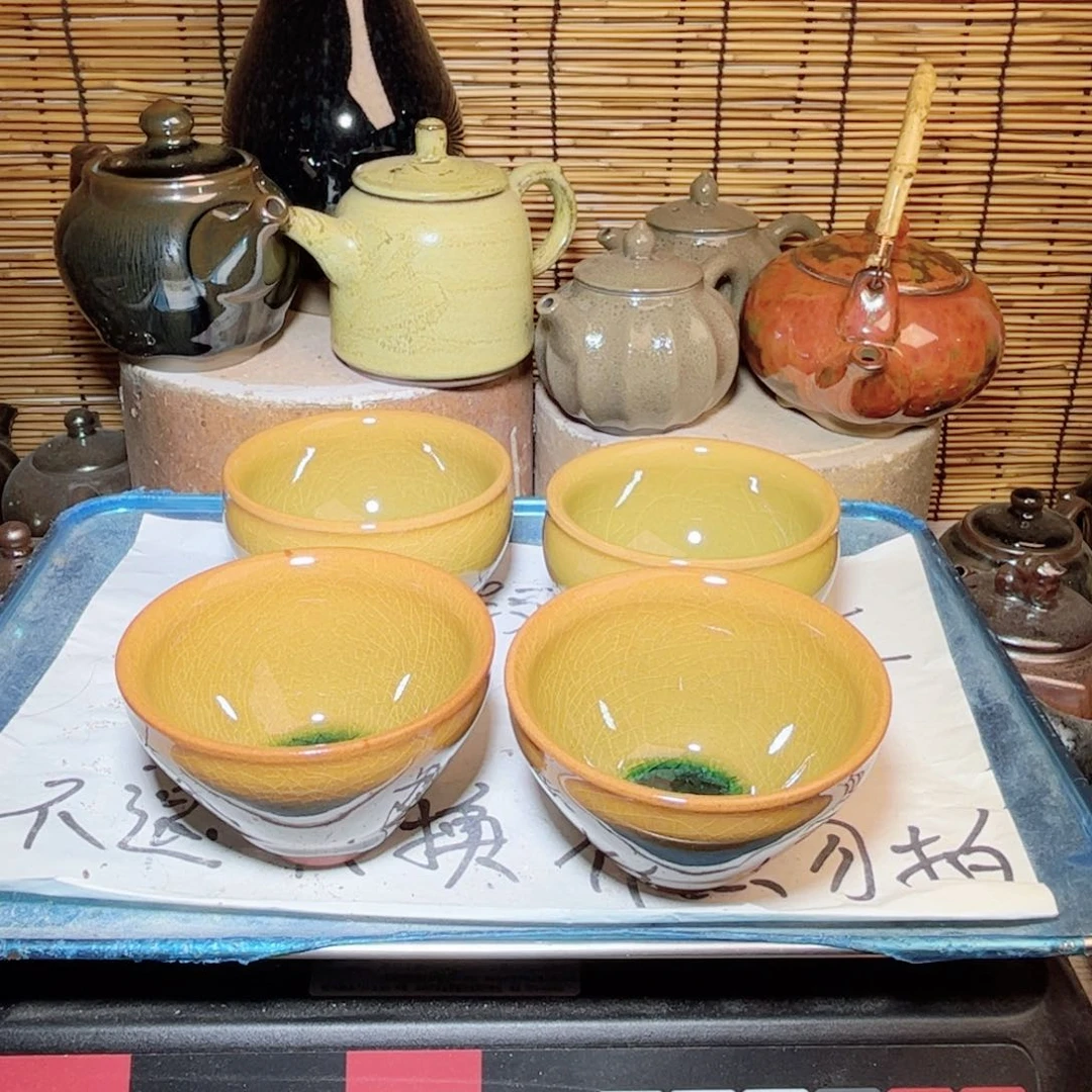 茶盏建窑建盏 微瑕作品