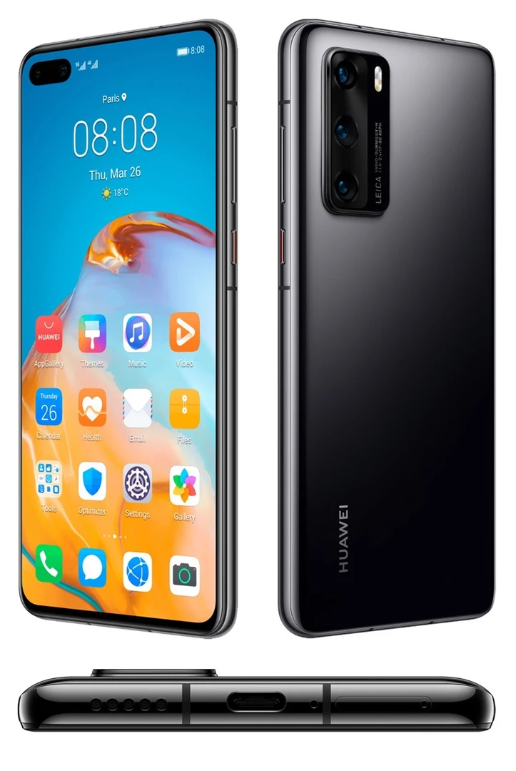 9新 Huawei/华为 P40麒麟芯片鸿蒙系统二手手机