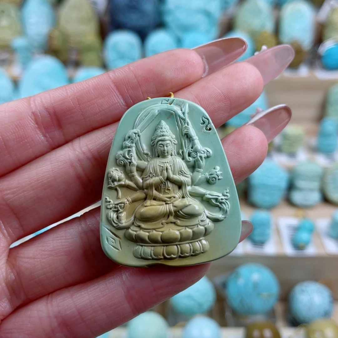 绿松石未镶嵌珠宝奇石